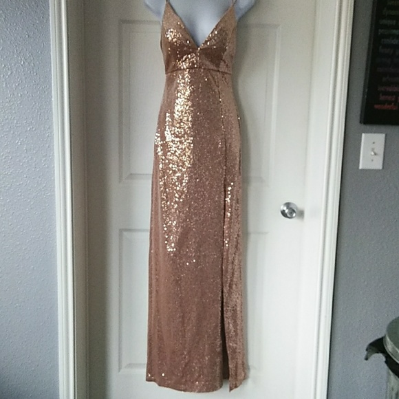 Honey & Rosie Dresses & Skirts - Sequined Prom Gown